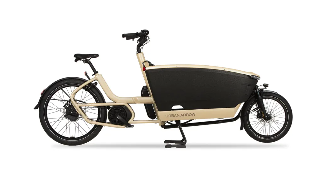 Urban Arrow FamilyNext Latte — Das ideale Lastenrad für Familien | bei Erfahre Hamburg