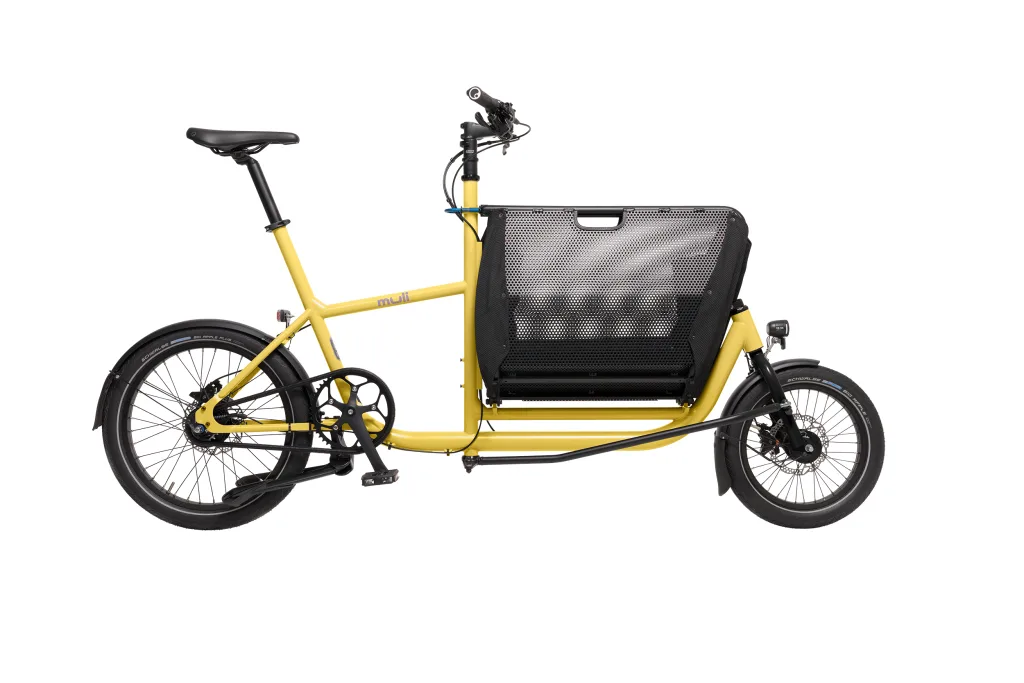 muli-cycles Muskel — praktisches Cargo Bike für Familien | bei Erfahre Hamburg