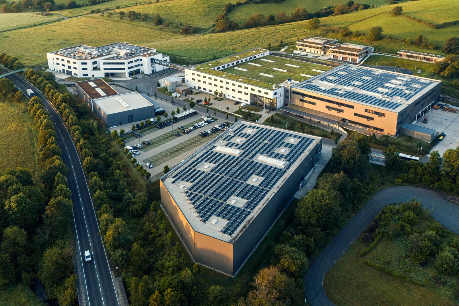 Riese und Müller Fabrik im Mühltal