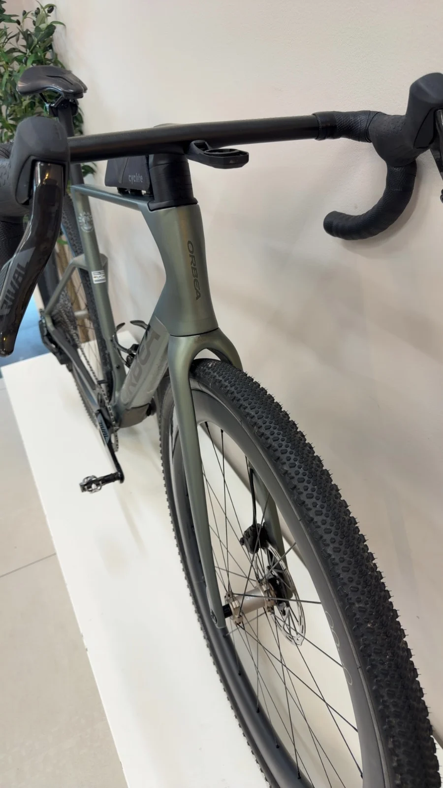 Orbea TERRA RACE M31eLTD 1X — Testrad Detailaufnahme