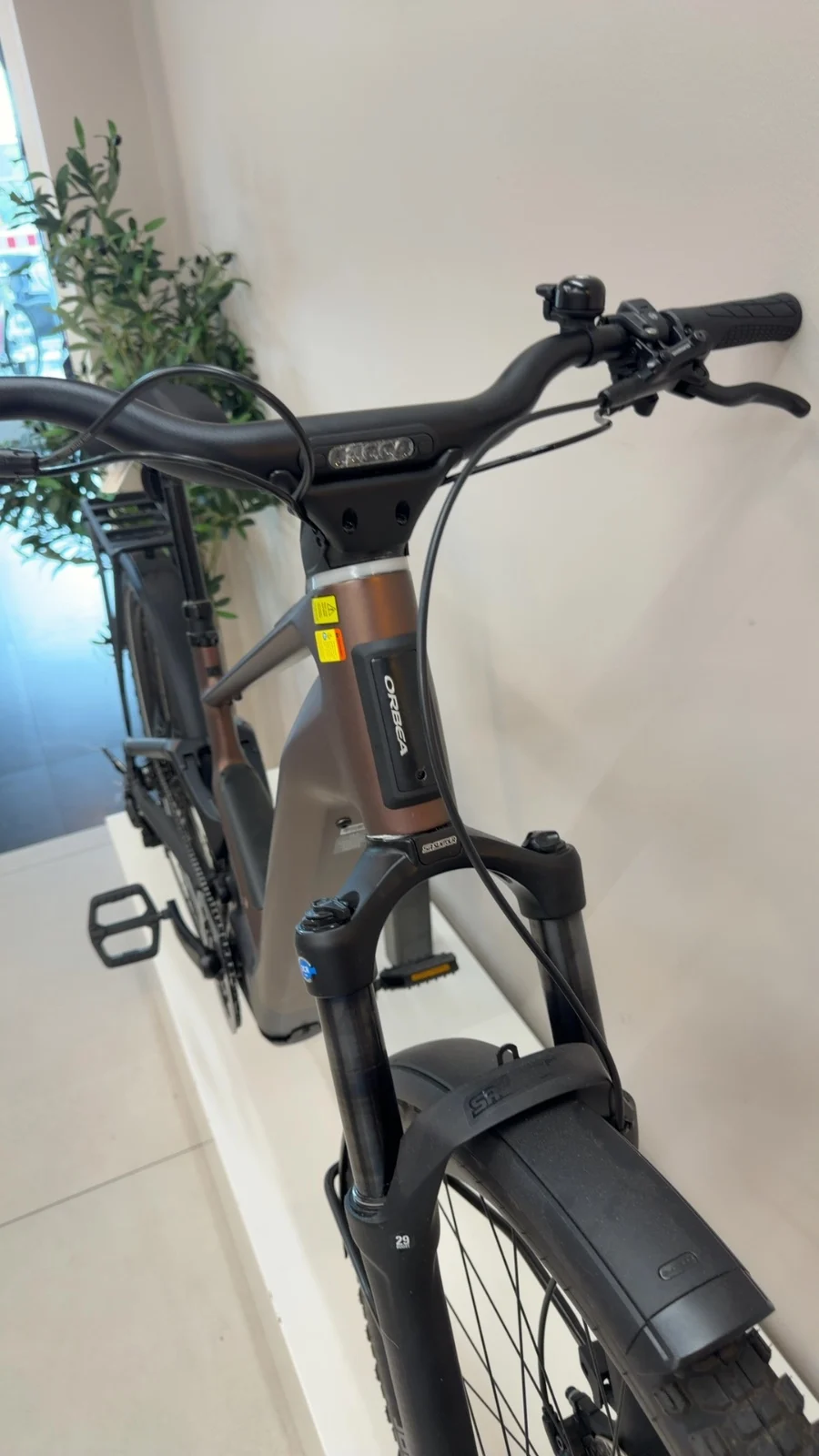 Orbea MUGA 30 — Testrad Detailaufnahme