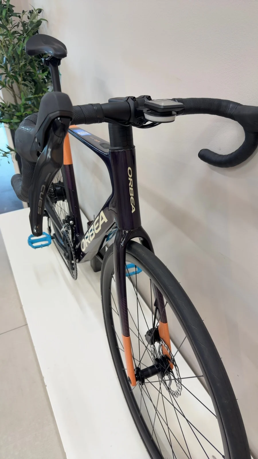 Orbea GAIN M40 — Testrad Detailaufnahme