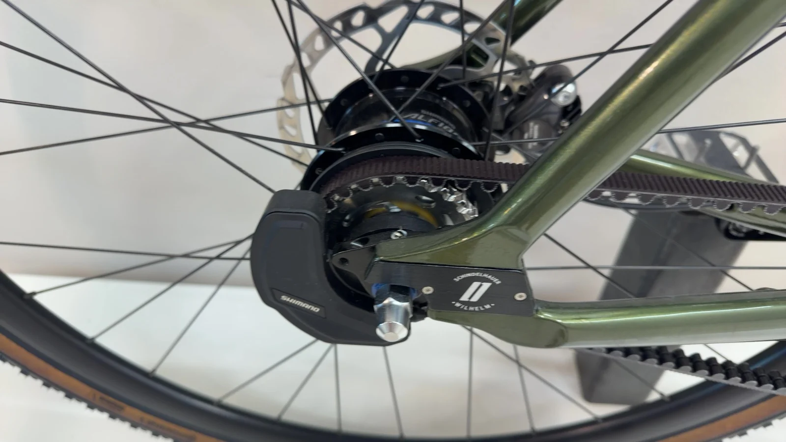 Schindelhauer Wilhelm Gravel — Testrad Detailaufnahme