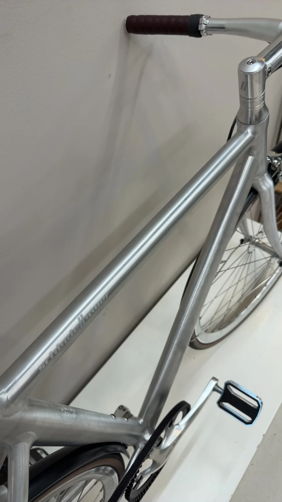 Schindelhauer Siegfried — Testrad Detailaufnahme