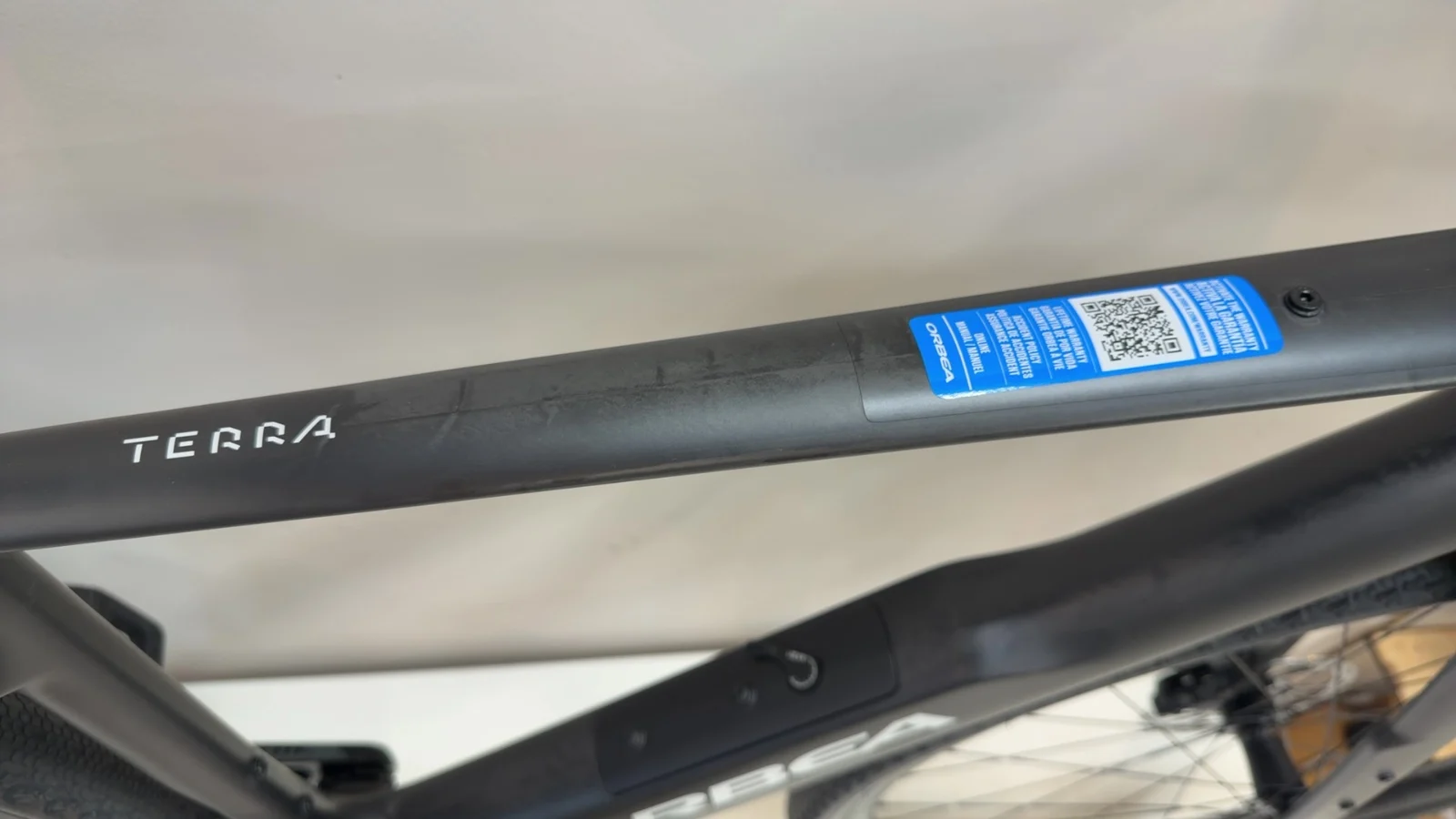 Orbea TERRA M31eTEAM 1X — Testrad Detailaufnahme