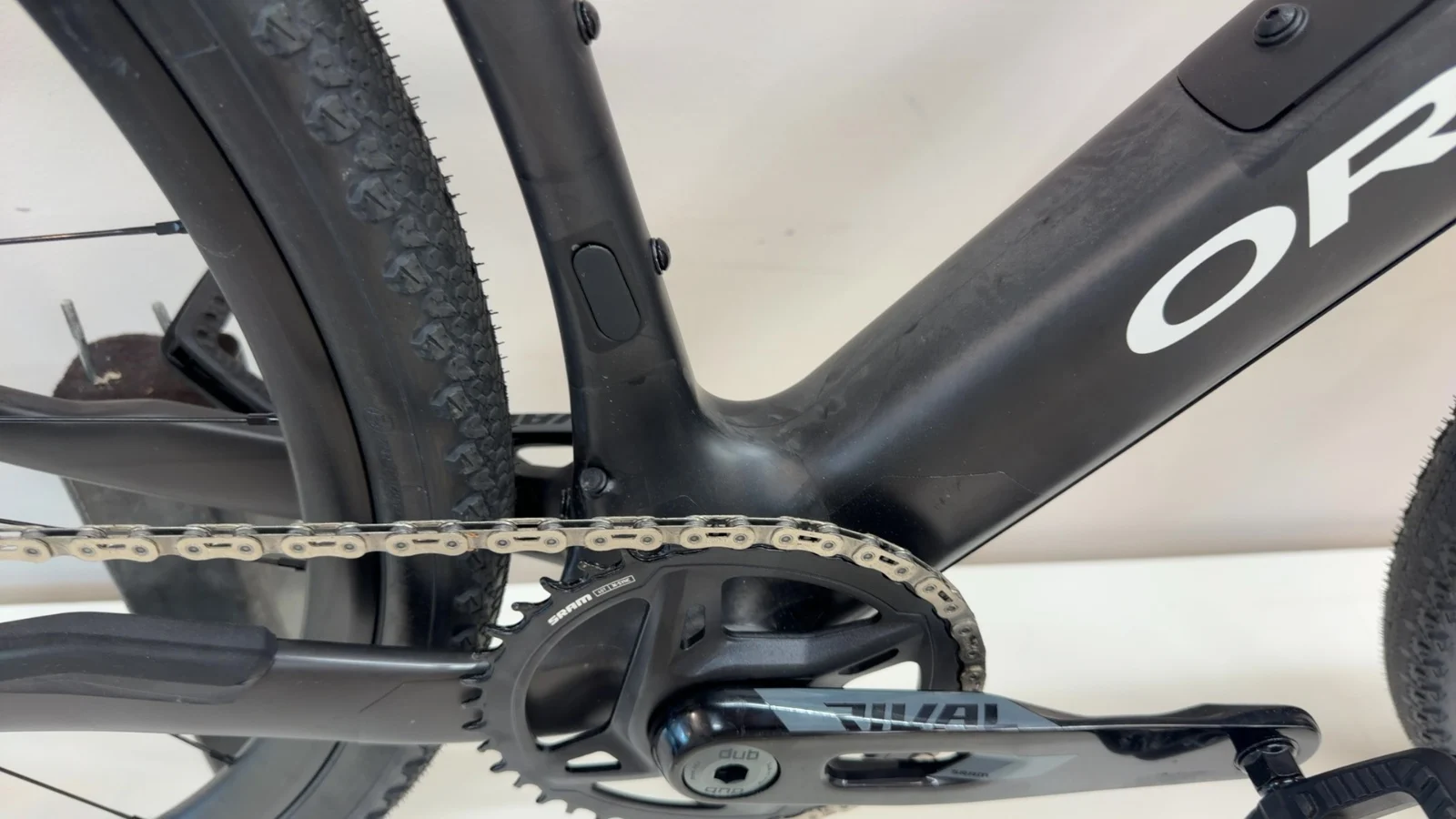 Orbea TERRA M31eTEAM 1X — Testrad Detailaufnahme