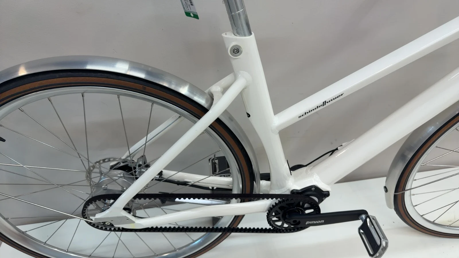 Schindelhauer Antonia VI MAHLE Pinion — Testrad Detailaufnahme