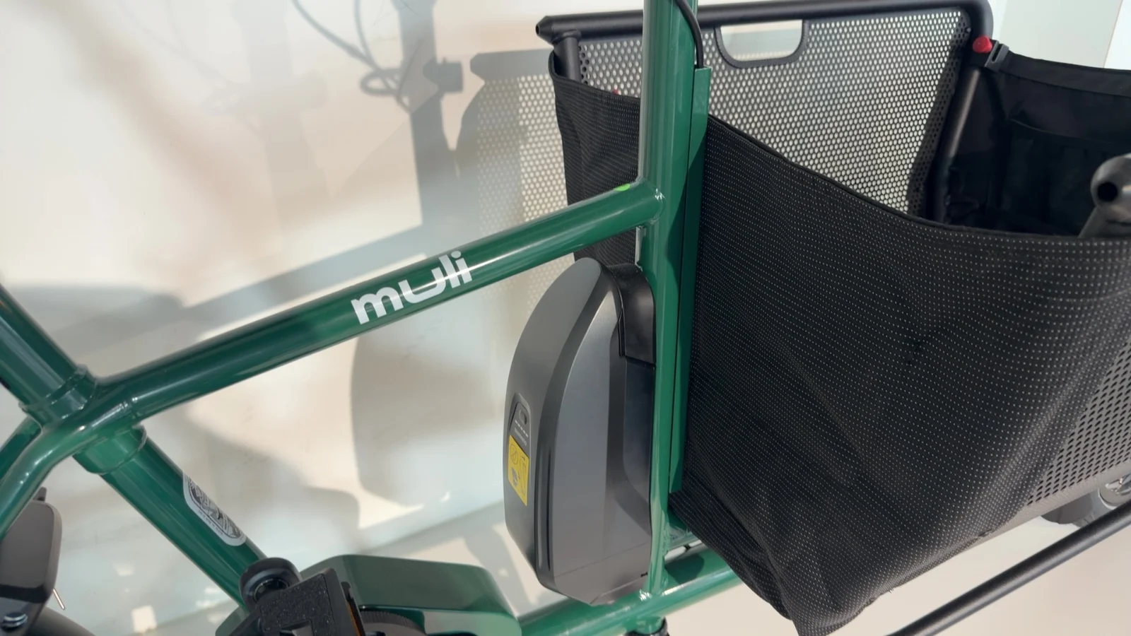 Muli Motor St Pro — Testrad Detailaufnahme