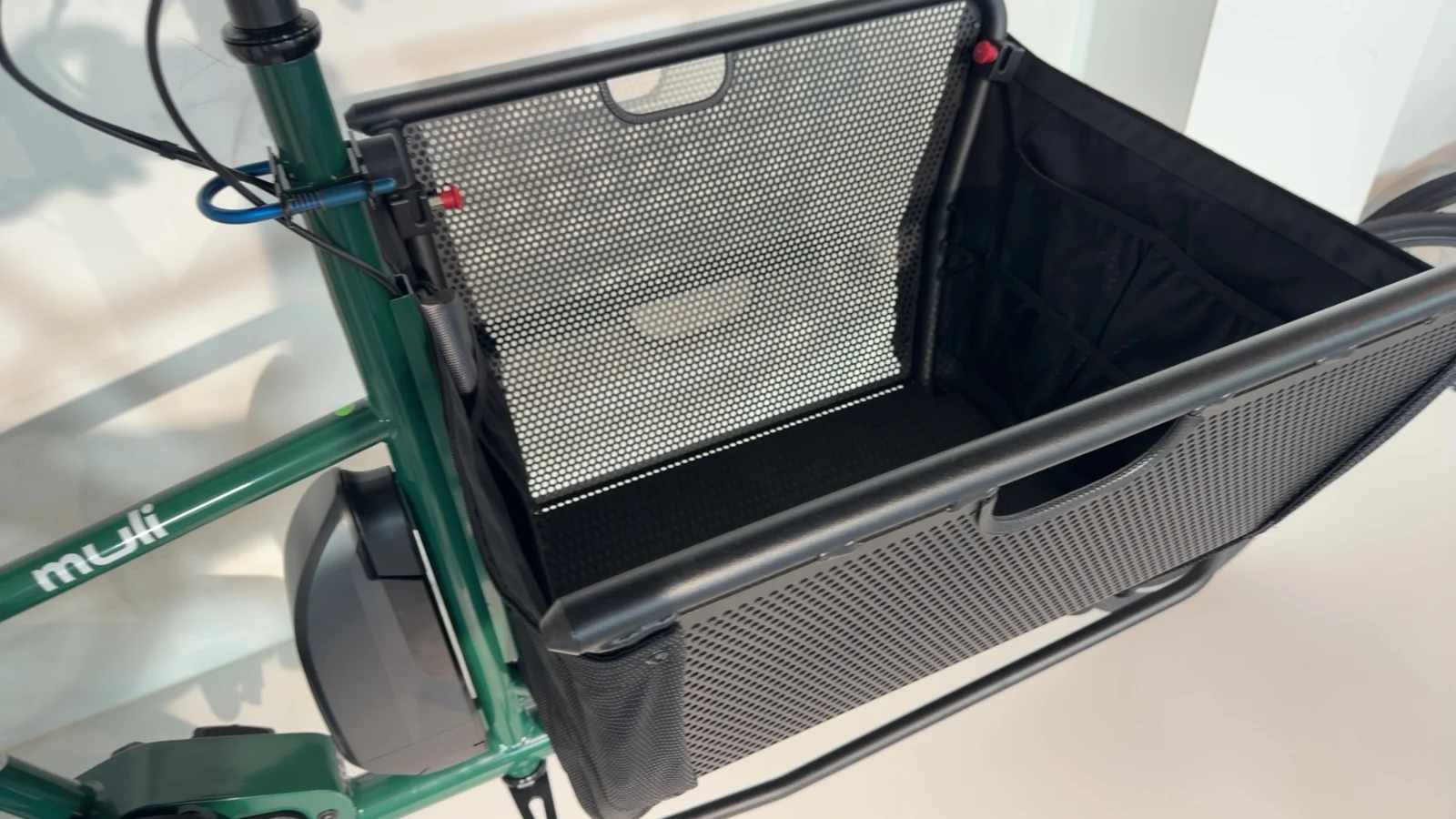 Muli Motor St Pro — Testrad Detailaufnahme