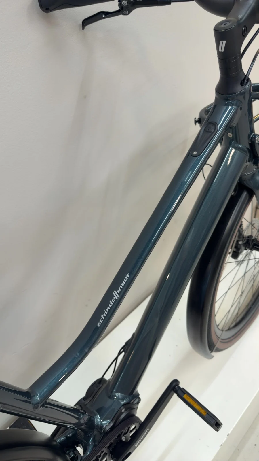 Schindelhauer Emilia — Testrad Detailaufnahme
