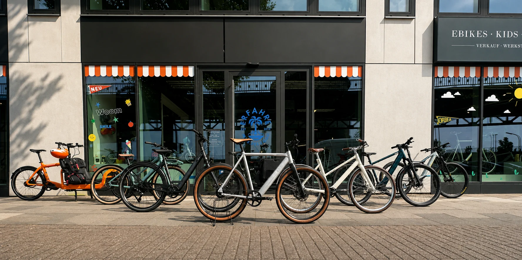 Testräder und Einzelstücke bei Erfahre Hamburg
